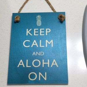 Wooden Sign by SoHa Living 9 x 12  with 4 in hangar